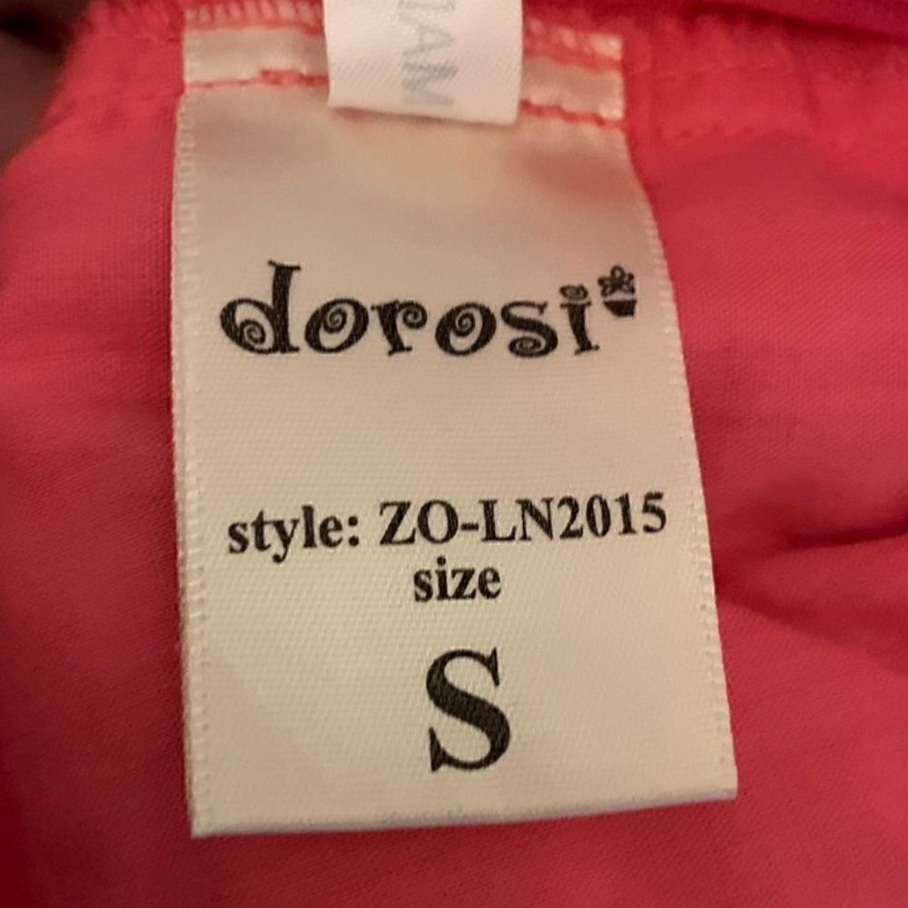 Derosi Pink Linen Pants Sz S - Picture 5 of 7